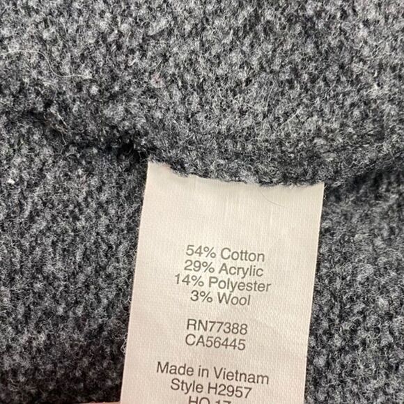 J. Crew Drape Front Cardigan size Medium - Picture 4 of 6